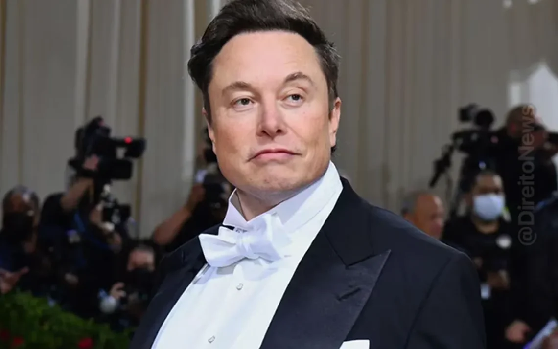 bilionário Musk, dono da rede social, empresário