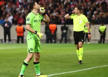 goleiro argentino, arqueiro do Aston Villa, Dibu Martínez