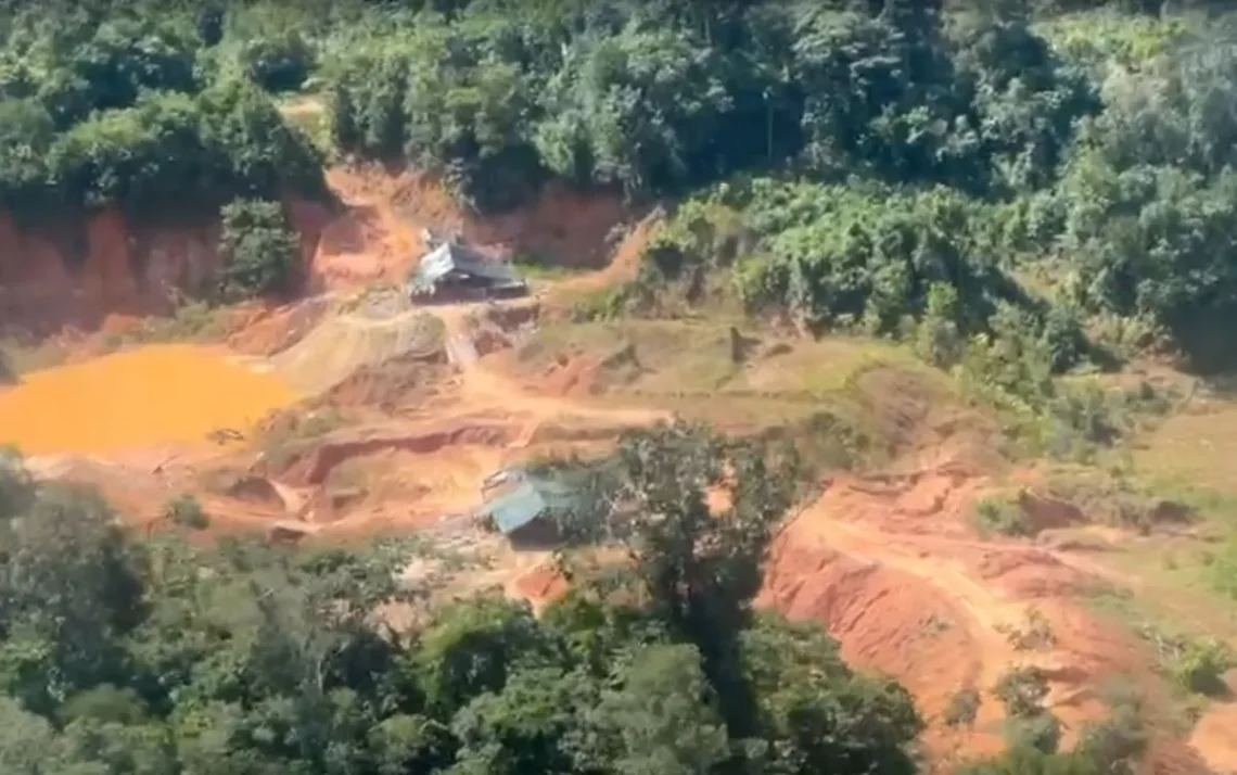 mineração ilegal, mineiro ilegal;