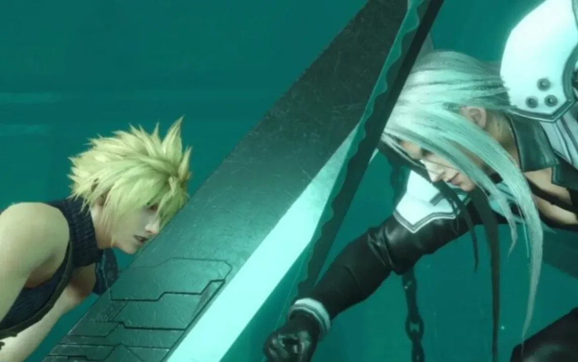 FF7, FF7 Remake, Cloud e seus companheiros