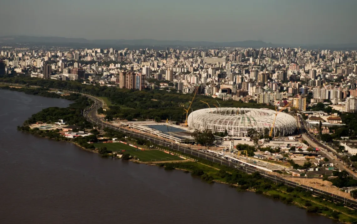 rio, curso, água;