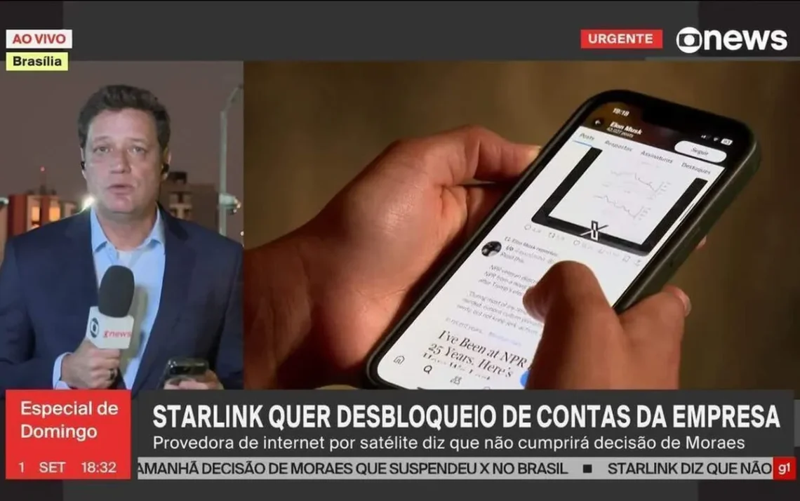 empresa, Starlink, provedora internet, por satélite;