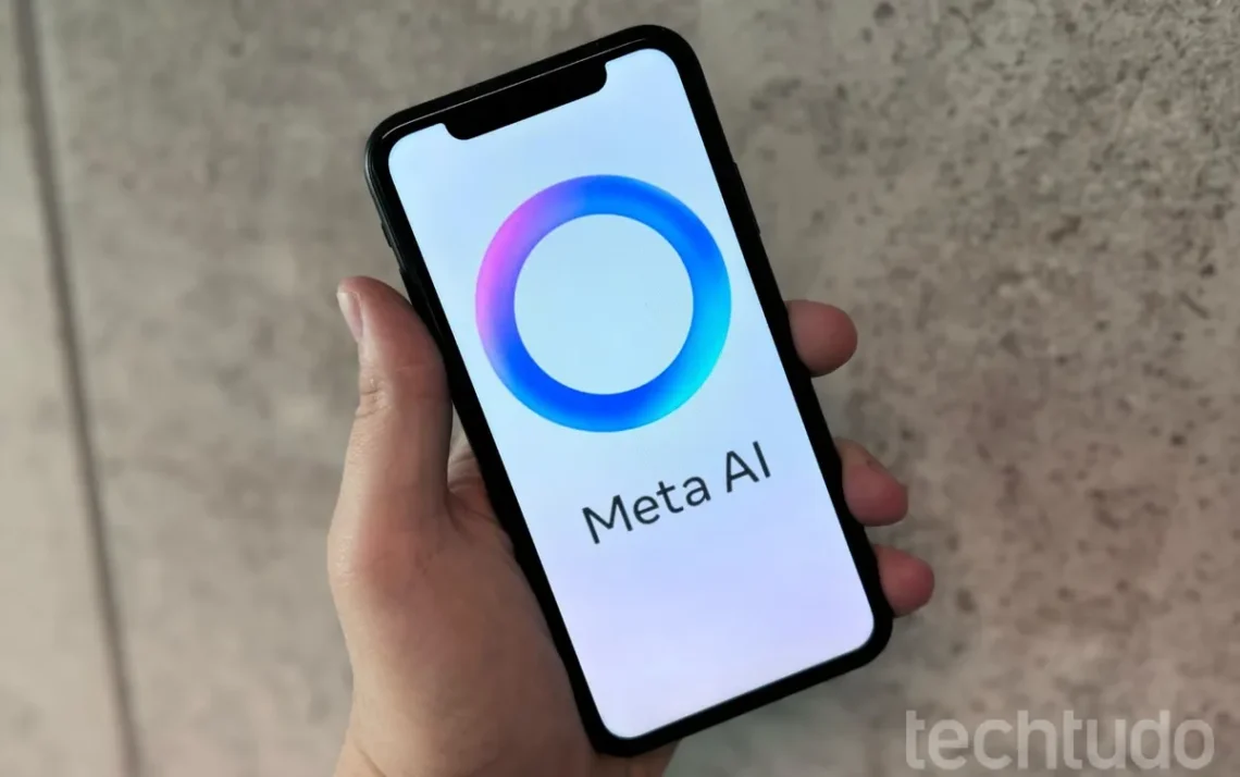 Meta AI é a inteligência artificial da Meta, integrada ao WhatsApp, Instagram e Facebook; saiba quais são os limites de uso da ferramenta e compare com o ChatGPT - Todos os direitos: @Tech Tudo